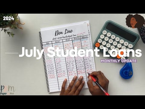 July Debt Update | Student Loan Debt | Interest | Debt PayOff | financial freedom | Payoff Plan