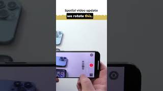 iPhone 16 Spatial video update  #appleiphone #iphone #apple #iphone16 #iphonereview