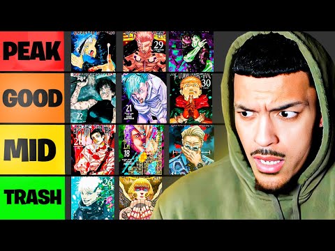 Every Jujutsu Kaisen Volume Cover RANKED!