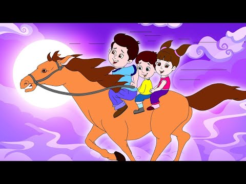 Lakdi ki kathi | लकड़ी की काठी | Popular Hindi Children Songs | Animated Songs by JingleToons