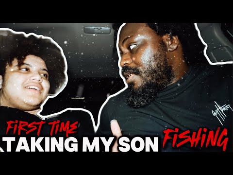 First Time Taking My Son FISHING (HE WAS SCARED OF THE FISH)