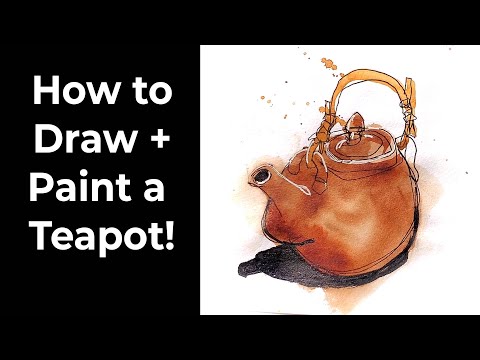 How to Draw - A Simple Teapot