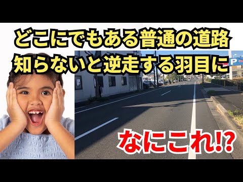 【知らないと逆走する羽目に】特殊な一方通行/なにこれ？珍道路