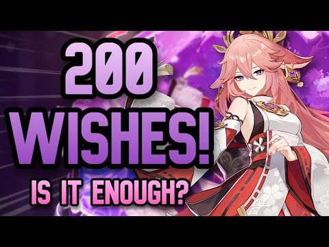 200+ YAE MIKO BANNER PULLS! | Genshin Impact 2.5