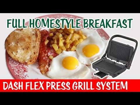 Full Homestyle Breakfast - Dash Flex Press Grill System - Day 24 Bonne Maman Advent Calendar 2024