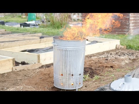 How to Use a Garden Incinerator