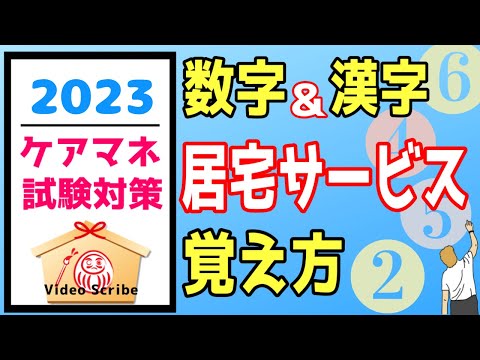 居宅サービスの覚え方　暗記法　ケアマネ試験対策 勉強法 メダカの学校