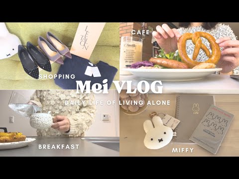 【vlog】アラフォーOL👩🏻‍💼自分の機嫌を取りながら過ごした5days|新しいLE TALONとIENA♡miffy ˙˟˙