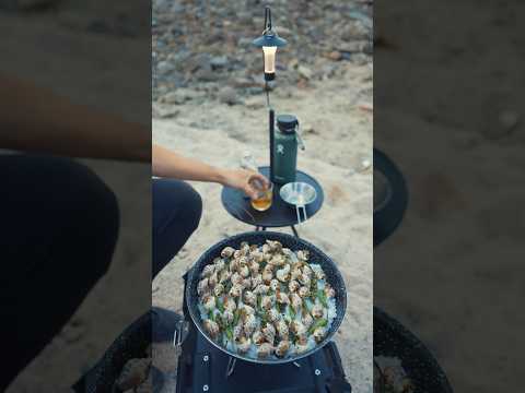 Camping food #campingwithcats #camping #asmr #food