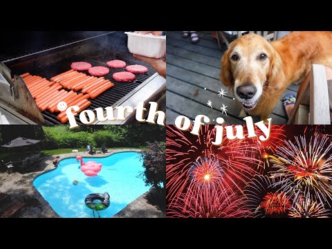 long weekend away | fourth of july, poolside, bbq ✧˖°