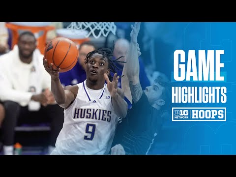 NJIT  at Washington | Highlights | Big Ten Men's Basketball | 12/29/2024