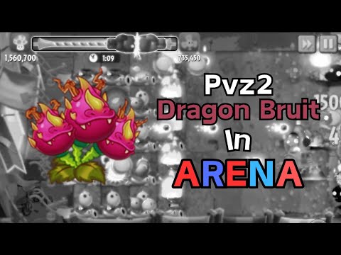 New Plant Dragon Bruit in PvZ2 Arena