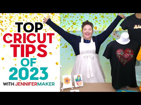 Top Cricut Tips And Tricks of 2023! Cut, Draw, Warp, Upload Fonts, And More!