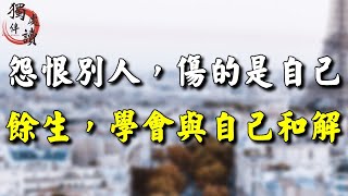 怨恨別人，傷的是自己！餘生，學會與自己和解 #深夜讀書 #人生感悟 #處世之道 #讀書 #生活 #認知