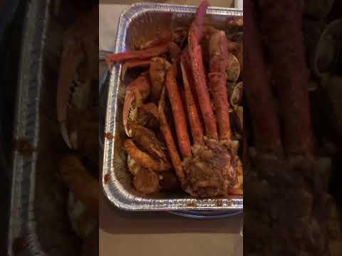 Dinner at Gainesville, Florida USA #foodie #sweetpotato #seafood #cooking #snowcrablegs