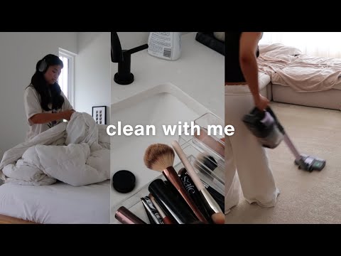 CLEAN WITH ME: reset routine + feeling inspired again!