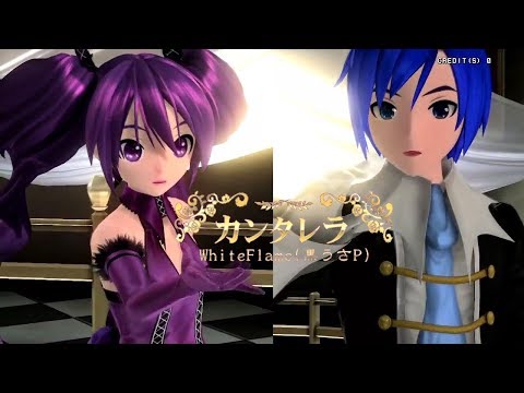 [PDA FT] Cantarella - Kaito V3 & Hatsune Miku V4x cover [English, Spanish & Romaji subs]