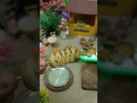 Miniature Potato Twisters | Spiral Potato #viral #miniature  #trending #spiralpotato #shorts