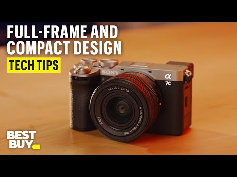 Full-Frame Quality and Compact Convenience of the Sony Alpha 7C II Kit – Tech Tips from Best Buy