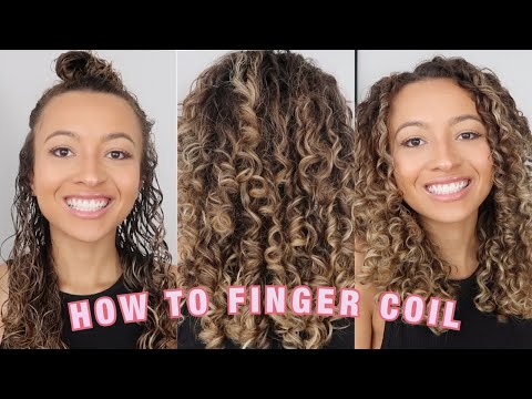 HOW TO FINGER COIL CURLY HAIR // IN DEPTH TUTORIAL / 3A