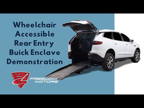 Accessible Buick Enclave  with Rear Entry Ramp | Freedom Motors USA