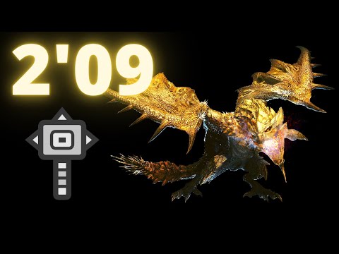 MHW Iceborne Gold Rathian 2'09 Hammer