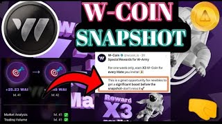 W COIN Listing Update | W COIN Snapshot 27 OCTOBER | W COIN Airdrop Eligible Criteria #ABDULLAH_MS