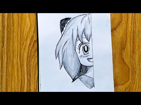 How to draw Anya forger( spy x family) | Anya forger drawing step by step | Drawing tutorial #anime