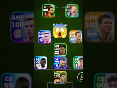 This Team 😋🔥 || Efootball 24 Mobile || #efootball2024 #pesmobile24 #pes #football