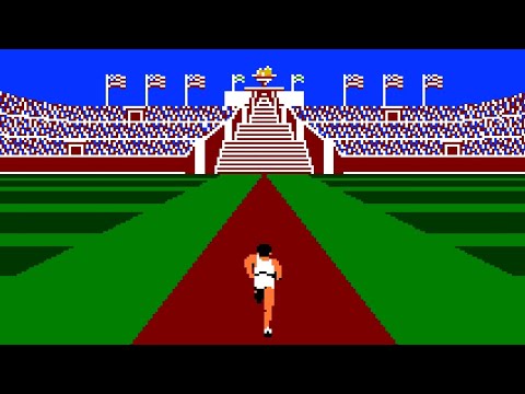 World Class Track Meet (NES) Playthrough