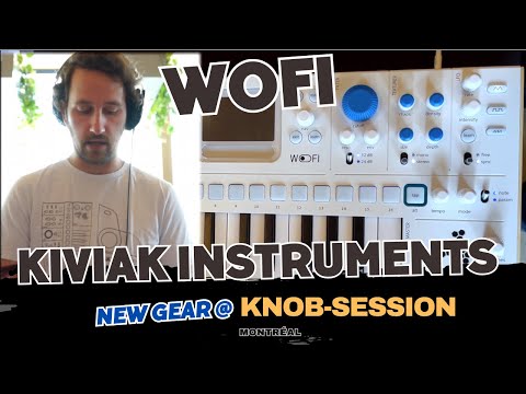 Kiviak instruments WOFI - portable sampler - #montreal Knob-Session 2024