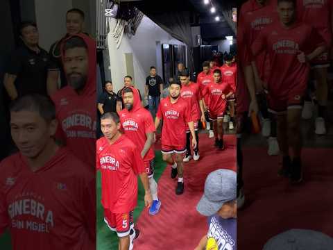 San miguel beermen vs Brgy Ginebra game 2 gameday #pba#basketball#shorts#viralshorts#pbalivetoday