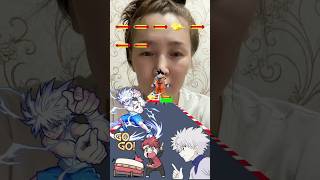 Killua vs Goku #killua #goku #animegame #gamefilter #gameplay #gaming #shorts