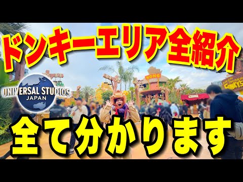 【新エリア】ユニバのドンキーコング・カントリーのアトラクション＆フード＆グッズ＆アクティビティ&グリーティング全まとめ!!【USJ】