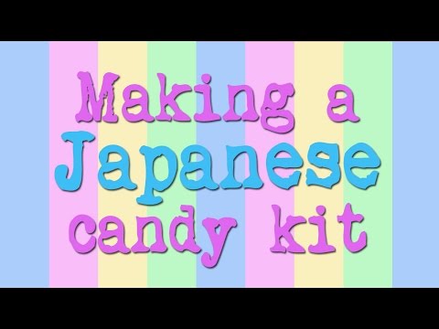 ~Making a Japanese candy kit: "Fun Cake Shop" by Popin' Cookin'~