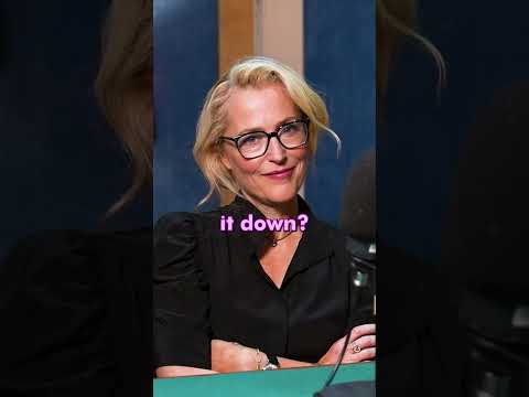 Gillian Anderson on her fantasies... #GillianAnderson #HappyPlace #FearneCotton