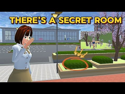 Secret Underground room غرفة سرية تحت الأرض في Sakura School Simulator