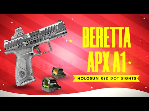 Top 5 Beretta APX A1 Full Size & Compact Holosun Red Dot Sights