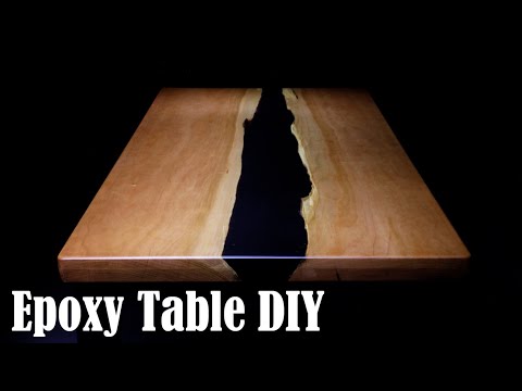 Many Failures in My First Epoxy River Table