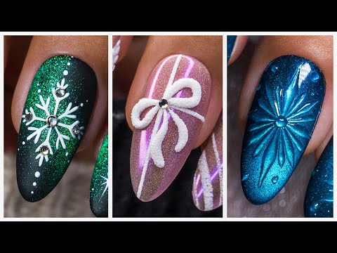 Winter❄️Nail Art Designs 2024 | Best Holiday Nail Art Compilation