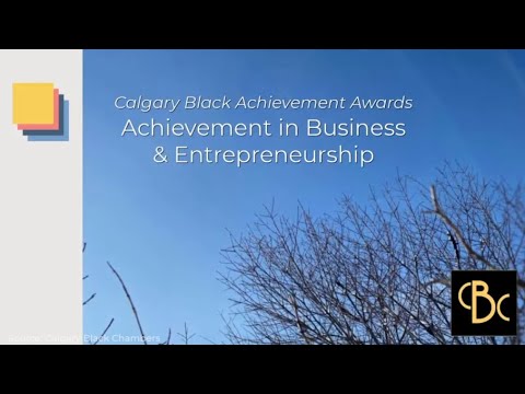 Calgary Black Achievement Awards Nomination