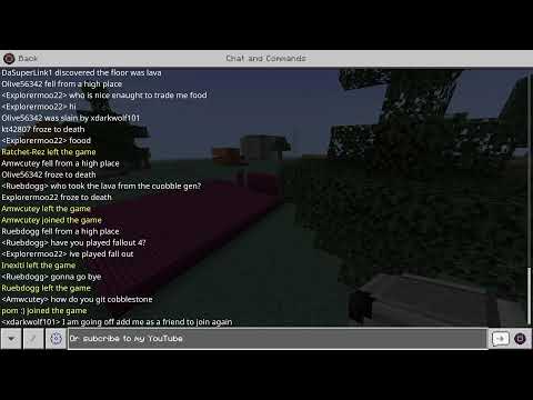 Minecraft anyone can join / bedrock and java Server