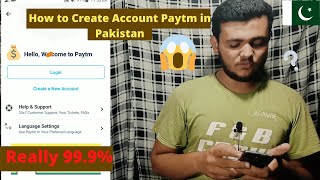 Patym Account ll How to Create Account Paytm in Pakistan