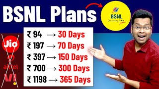 BSNL New Plan 2024 - BSNL 1 Year Plan | BSNL Validity Recharge | BSNL Recharge Plan | BSNL vs Jio