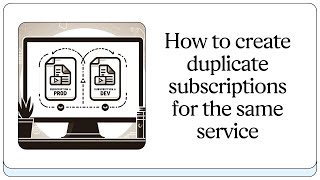 How to create duplicate subscriptions for the same service #saas #subscriptionmanagement