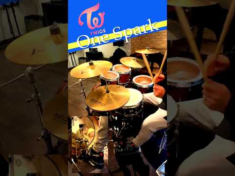 ONE SPARK-TWICE 叩いてみた Drum cover ドラム練習動画#shorts#ドラム#drums