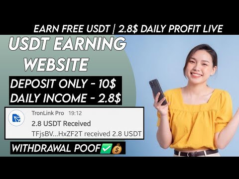 New USDT Site 2024 | Best Usdt Investment Website | New Usdt Mining Site | New Usdt Earning Website