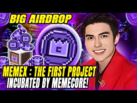 MemeX Big Airdrop - MemeCore Mining To Earn | Staking + Rewards