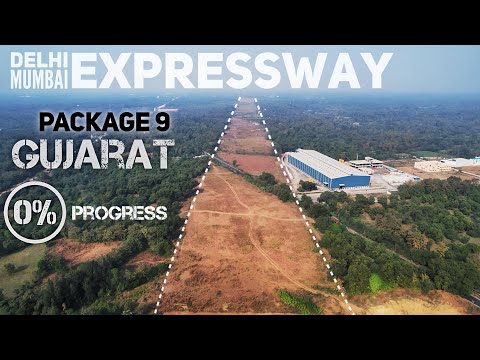 Delhi Mumbai Expressway Vadodara-Virar Progress | Package 9 Update | Gujarat