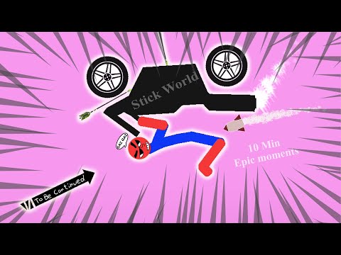 10 Min Best falls | Stickman Dismounting funny and epic moments | Like a boss compilation #697